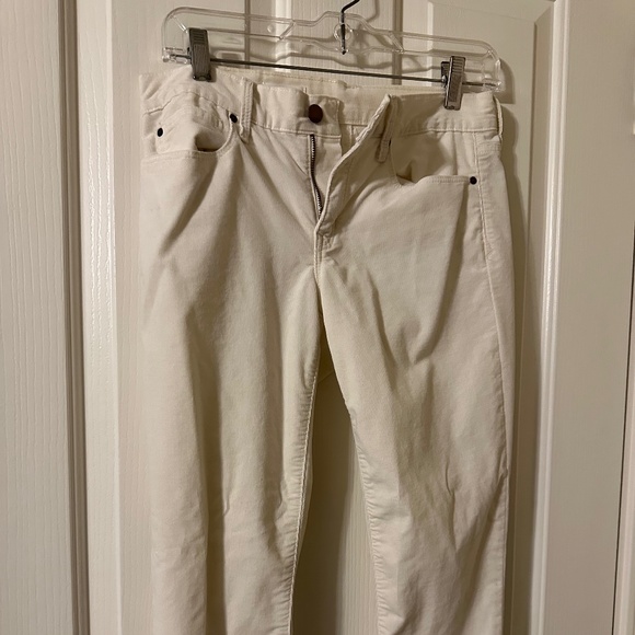 Gap soft corduroy ivory jeans - Picture 1 of 1